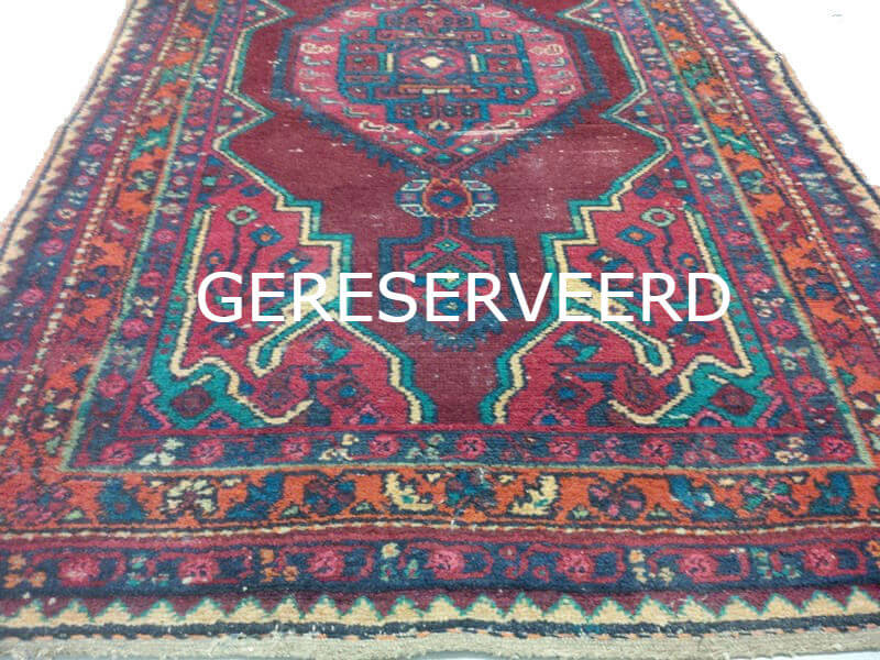 Vintage Perzisch Bakhtiar Tapijt 100 x 176 cm